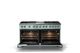 Viking® 5 Series 60" Splash Pro Style Dual Fuel (NG) Range with Polished Chrome Trim-1