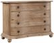 Furniture Classics Brown Bowfront Chest-0
