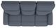 La-Z-Boy® Brooks Midnight Power Reclining Sofa with Headrest-4