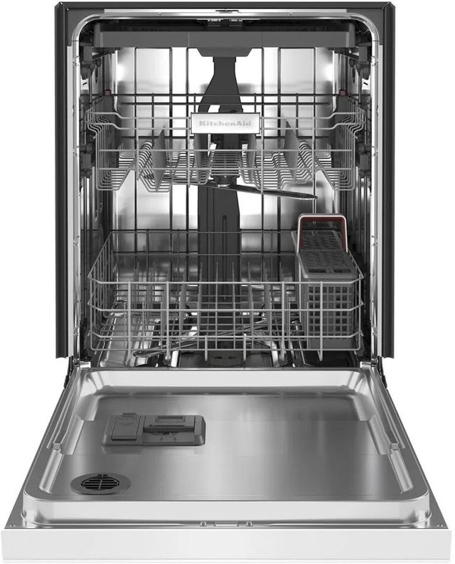KitchenAid® 24" White Built In Dishwasher-3