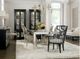 Hooker® Furniture Sanctuary II Metal Icicle/Noir Couture Host Chair-1