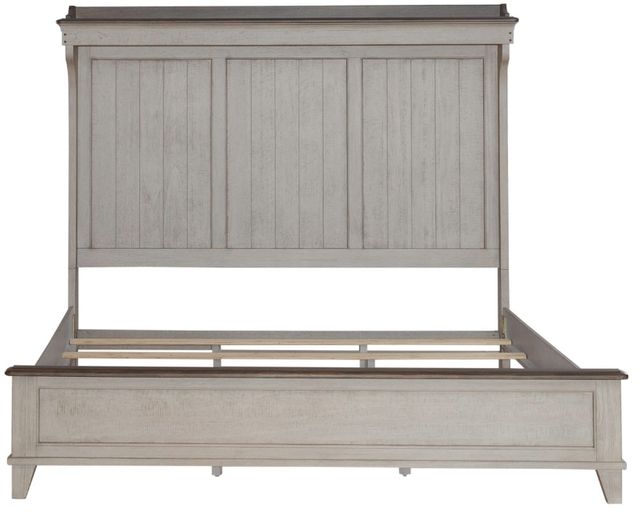 Liberty Furniture Ivy Hollow Dusty Taupe/Weathered Linen King Mantle Panel Bed-2