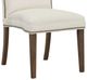 Fairfield® Customizable Entree Dining Empire Short Back Armless Stack Chair with Tobacco Legs-2