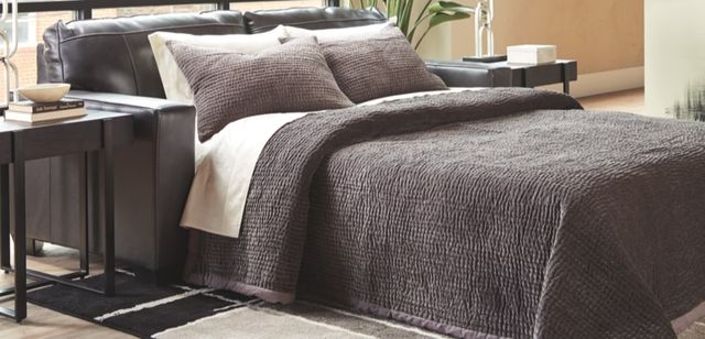 Signature Design by Ashley® Morelos Gray Queen Sofa Sleeper-0