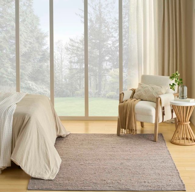 Nourison Home™ Natural Jute NJT01 Gray 5'x7' Area Rug-1