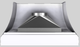 Vent-A-Hood® Designer Series 54" White Wall Mounted Range Hood-2