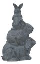 A & B Home Mgo Rabbits Statue-2