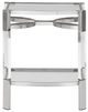 Signature Design by Ashley® Chaseton Glass Top Accent Table with Silver Base-2