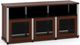 Salamander Designs® Synergy Model 339 AV Cabinet-Dark Walnut/Aluminum-0