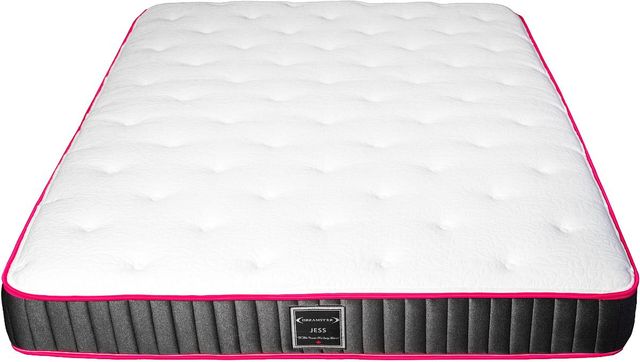 Dreamstar Bedding Pocket Coils Collection Jess 8" Wrapped Coil Medium Tight Top Twin XL Mattress in a Box-1