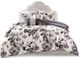 Olliix by Intelligent Design Dorsey Black and White Twin/Twin XL Floral Comforter Set-0