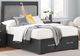 Najarian Furniture Loft Black Storage Full Panel Bed-0