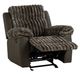 Furniture of America® Dionysus Brown Manual Glider Recliner-0