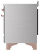 Ilve® Majestic III 48" Stainless Steel Pro Style Induction Range with Triple Glass Door and Copper Trim-4