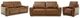 Liberty Furniture Blake 3-Piece Venetian Honey Leather Power Reclining Living Room Seating Set-0