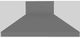 Vent-A-Hood® 66" Gunsmoke Euro-Style Wall Mounted Range Hood-0