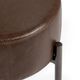 Classic Home Aimie Cocoa Brown Accent Stool-4