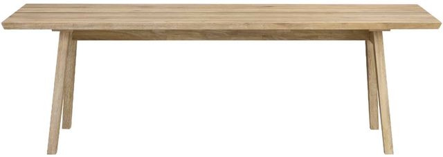 Intercon Arcadia Antique Oak Fixed Top Leg Table-2