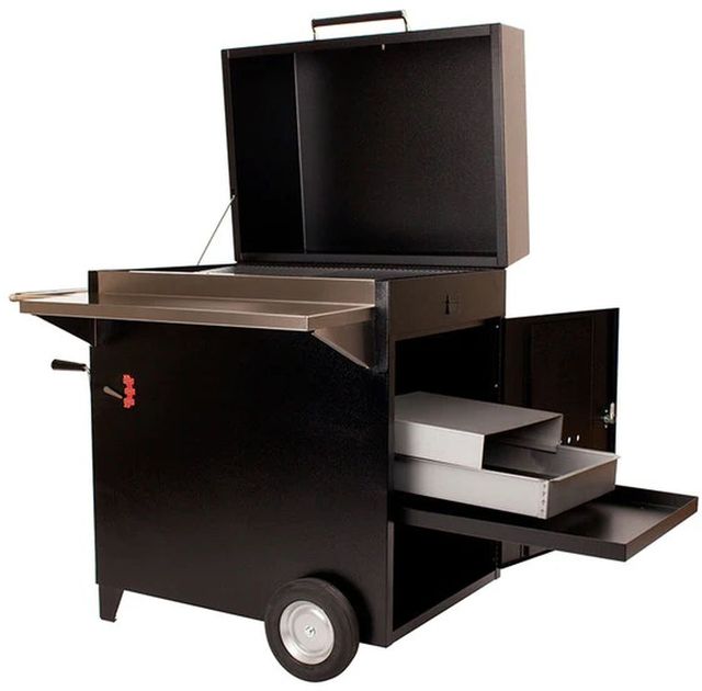 Hasty Bake Legacy 30" Powder-Coated Charcoal Freestanding Grill-3