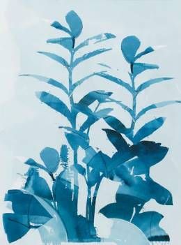 Stylecraft Blue/Light Blue/White Wall Art-1