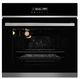 Moffat 24" Black and Stainless Steel Single Electric Wall Oven with No Preheat Air Fry-0