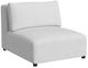 Elements International Zandara 5-Piece Beige Olefin Outdoor Modular Sectional-1