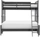 Legacy Classic Flatiron Midnight White Youth Twin/Twin Bunk Bed-2