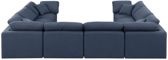 Meridian Furniture Indulge 8-Piece Navy Modular Sectional-3