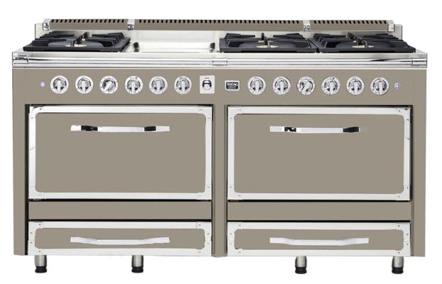 Viking® Tuscany 66" Nantucket Pro Style Dual Fuel Range-0