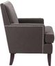 Olliix by Madison Park Charcoal Colton Track Arm Club Chair-3