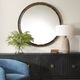 Uttermost® Auger Bronze Round Mirror-1
