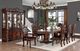 Furniture of America® Canyonville Brown Cherry Hutch and Buffet Set-1