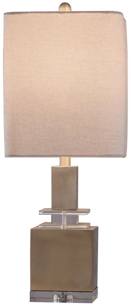 Harp & Finial® Ronda Brass Table Lamp-1