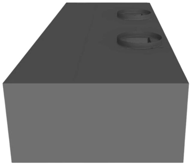 Vent-A-Hood® 60" Gunsmoke Wall Mounted Range Hood-1