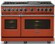 Viking® 7 Series 48'' Spiced Cider Pro Style Dual Fuel Range with Griddle-2