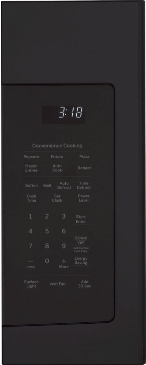 GE® 1.8 Cu. Ft. Black Over The Range Microwave-3