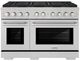 ZLINE Paramount 48" 6.7 cu. ft. Satin Stainless Steel Paramount Dual Fuel Range with 8 Burner DuoPro™ Cooktop and Dual Ovens-0