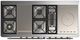Ilve® Majestic III 60" Antique White Pro Style Dual Fuel Liquid Propane Range with French Top and Burnished Trim-3