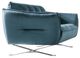 Furniture of America® Civellutino Teal Loveseat-2