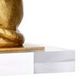 Chelsea House Claire Bell Antique Gold Flossie Lamp-2