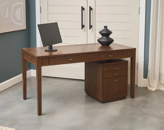 Riverside Furniture Brooks Nouveau Walnut Writing Desk-1