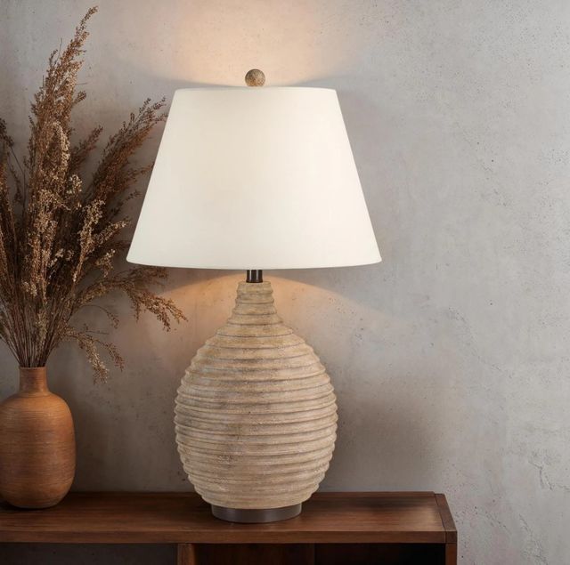 Renwil® Everren Cebada Beige Table Lamp-1