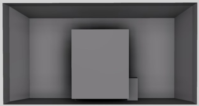 Vent-A-Hood® K Series 36" Gunsmoke Wall Mounted Liner Insert-3