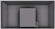 Vent-A-Hood® K Series 36" Gunsmoke Wall Mounted Liner Insert-3