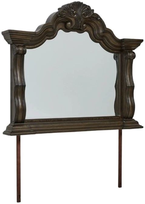 Signature Design by Ashley® Maylee Dark Brown Bedroom Mirror-2