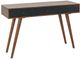 Olliix by Madison Park Pecan/Blue Rigby Writing Desk-1