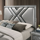Furniture of America® Emmeline Silver Queen Panel Bed-3