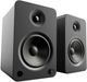 Kanto YU6 Matte Black (Pr) Powered Speakers-2