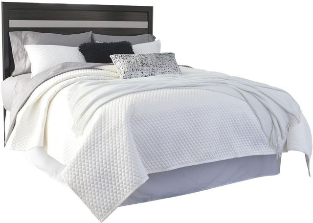 Signature Design by Ashley® Starberry 5-Piece Black Queen/Full Panel Headboard Bedroom Set-1