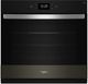 Whirlpool® 30" PrintShield™ Black Stainless Steel Single Electric Wall Oven-0